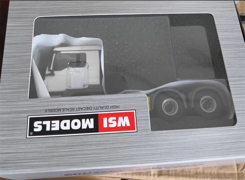 WSI MAN TGS L 6X4 White Line 1:50 Truck Pre-built Model
