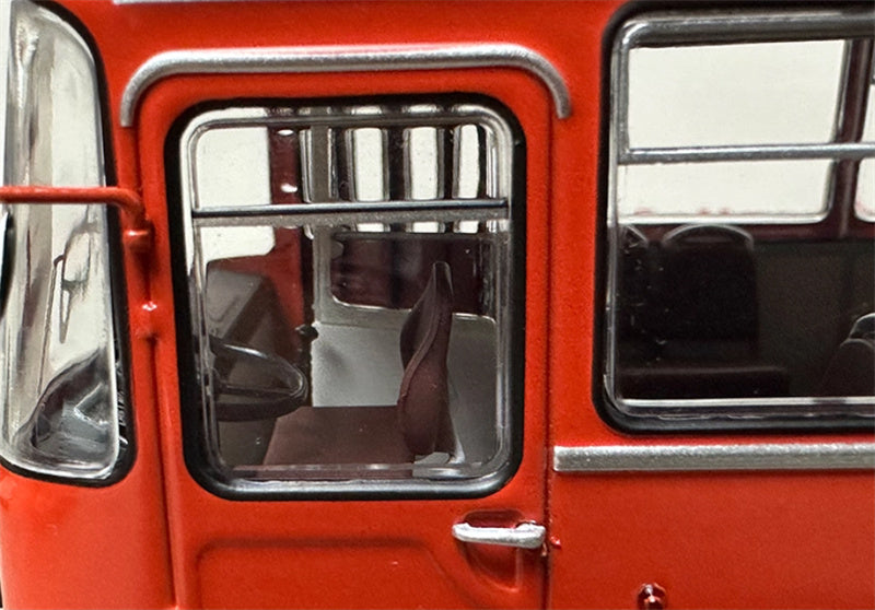 DEMPRICE Russian 695 Bus red 1:43 Bus Pre-built Model view7
