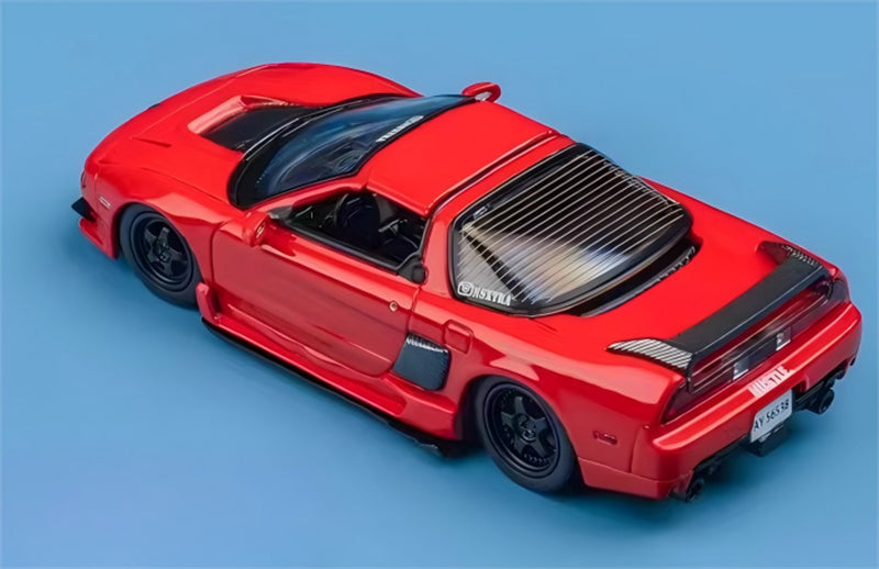 1:64 Honda Acura NSXTRA Filp-Up Light Limited Edition 499pcs ONLY  Red Finclassically DIECAST Model