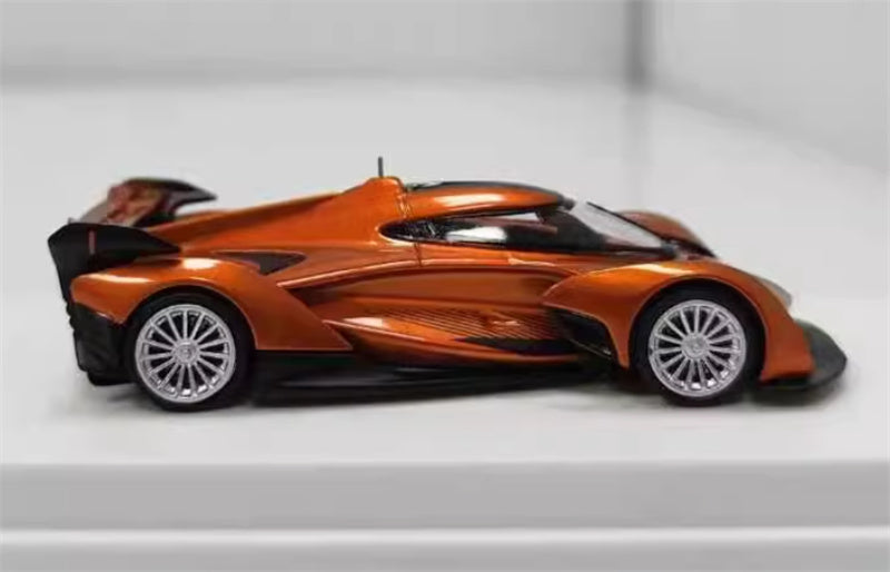 LMLF MODEL Mclaren solus GT supercar Metallic Orange 1:64 Car Pre-built Model view6