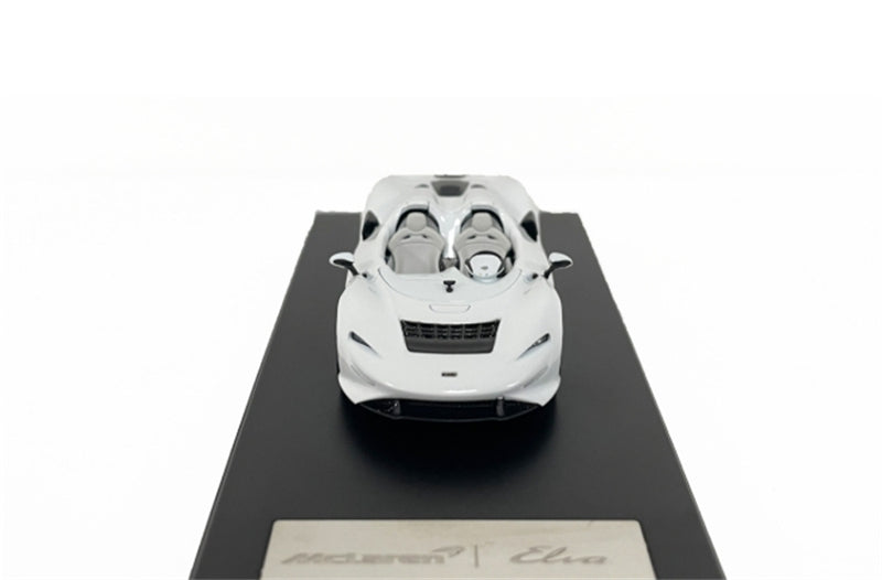 LCD-MODELS McLaren ELVA LIGHT White Open Top Super Car 1:64 car Pre-built Model view4