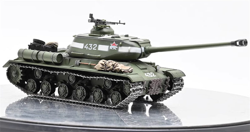3R Berlin JS2 Heavy Tank Stalin 2 tank w/ 1 shooter personnel 1:72 Tank Pre-built Model