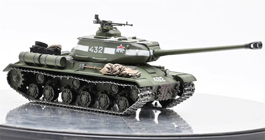 3R Berlin JS2 Heavy Tank Stalin 2 tank w/ 1 shooter personnel 1:72 Tank Pre-built Model