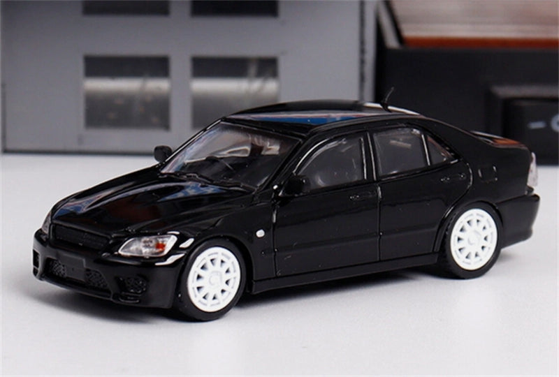 BBS Toyota Altezza RS200 SXE10 Black Limited Edition 499pcs ONLY 1:64 Car Pre-built Model