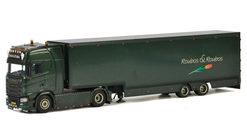 WSI SCANIA S CS20H 4x2 SEMI BOX Roubos & Roubos 1:50 Model