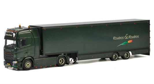 WSI SCANIA S CS20H 4x2 SEMI BOX Roubos & Roubos 1:50 Model