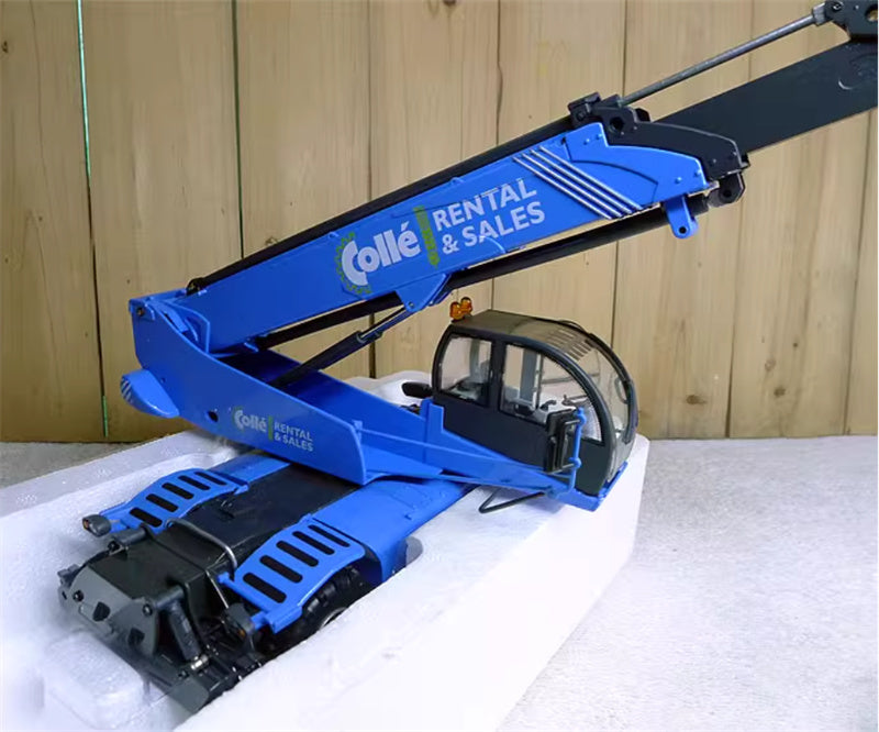 ROS MAGNI RTH 6.35 SH Colle RENTAL&SALES Rotating Telehandler Blue 1:32 Truck Pre-built Model