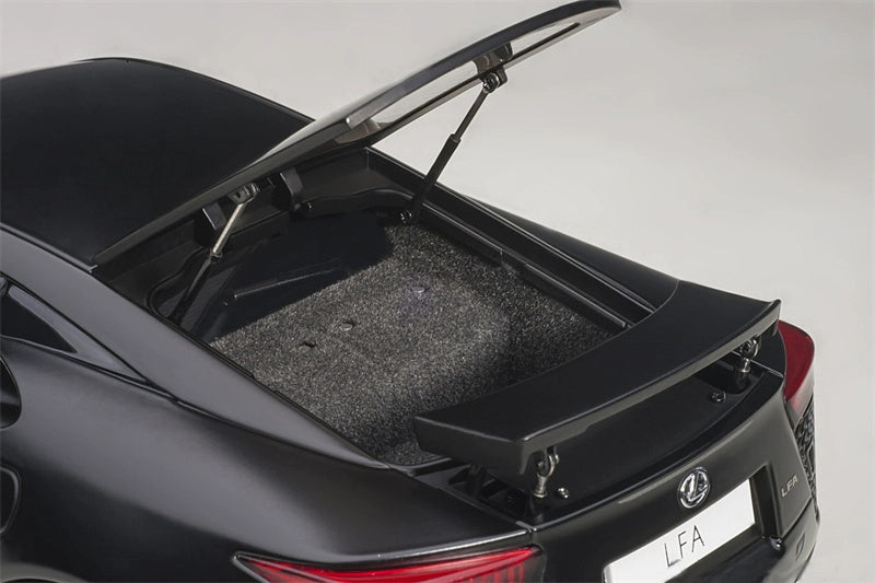 AUTOART LEXUS LFA Car Matte Black 1:18 DIECAST car