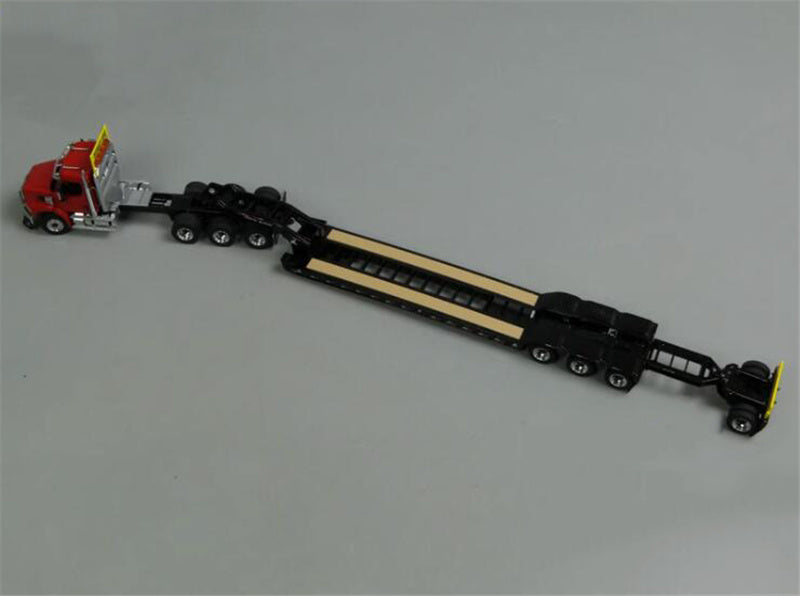 CATERPILLAR Western Star 49X Tridem axle + XL 120 Trailer 1/50 Truck Pre-built Model