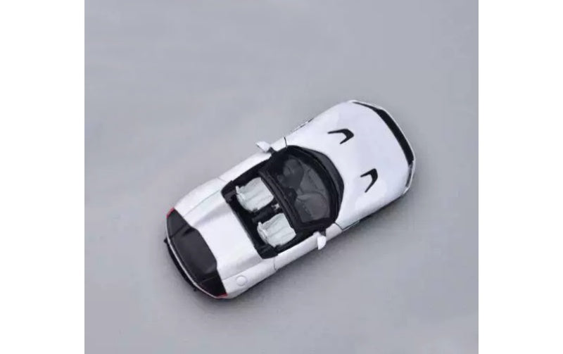 1:64 Ferrari 12 Cilindri Spider  Convertible white Phantom Knight  Limited Edition 999PCS ONLY DIECAST Model