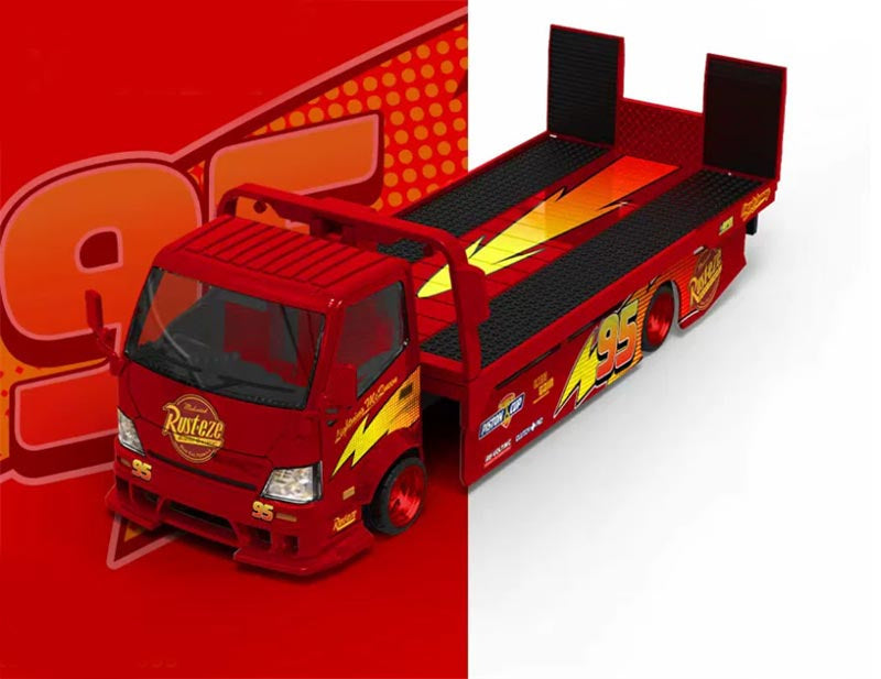 1:64 Hino H300 Red COOL.CAR Limited Edition 999PCS ONLY DIECAST Model