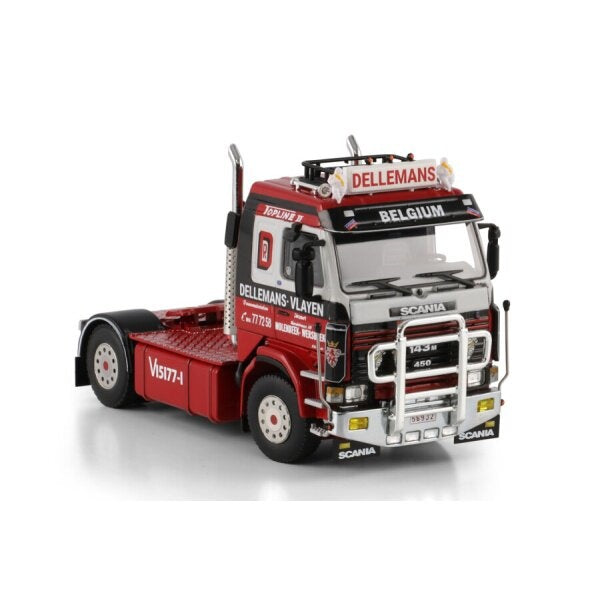 1:50 SCANIA DELLEMANS-VLAYEN 3 Series WSI  Red DIECAST Model