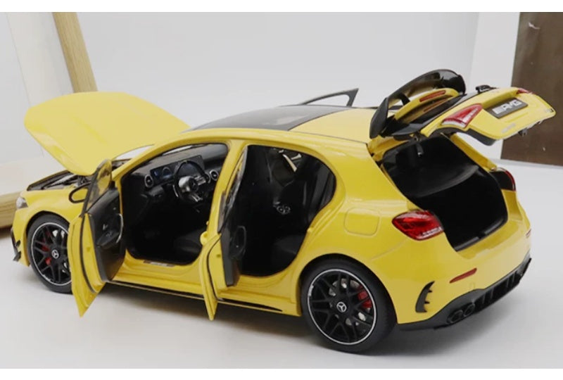 1:18 Mercedes-Benz AMG A45 S  yellow NZG  DIECAST Model