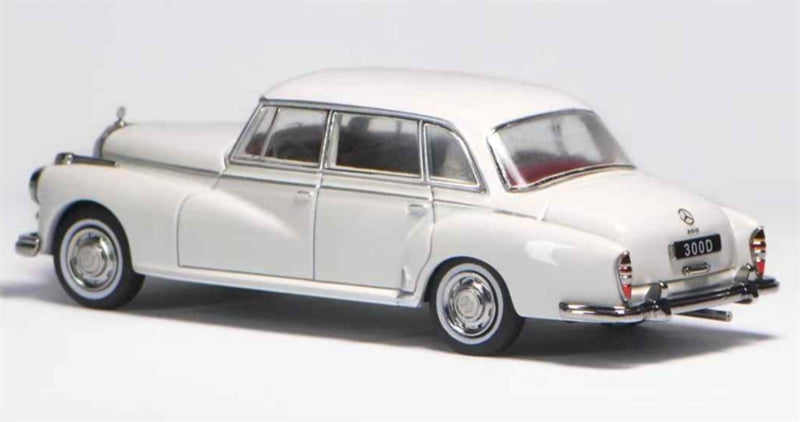GFCC Mercedes Benz 300D 1959 classic car White LHD 1:64 car Pre-built Model view2
