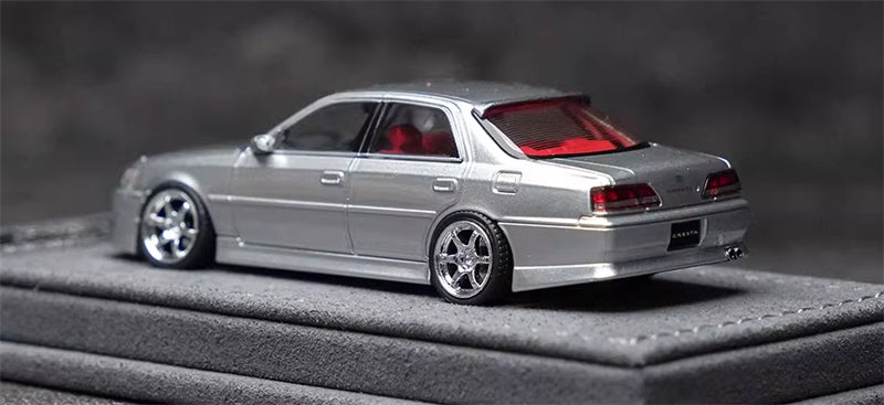 1:64 Toyota Cresta silver Mortal Model Limited Edition 1499PCS ONLY DIECAST Civil Car Model