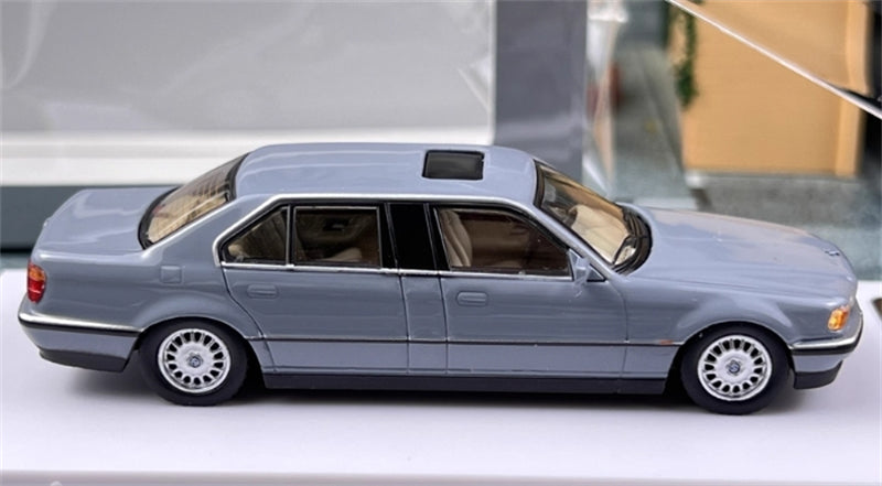 1:64 BMW E38 7 Series L7 96-98 Cement Grey DCM DIECAST Limited Edition 499pcs ONLY Model