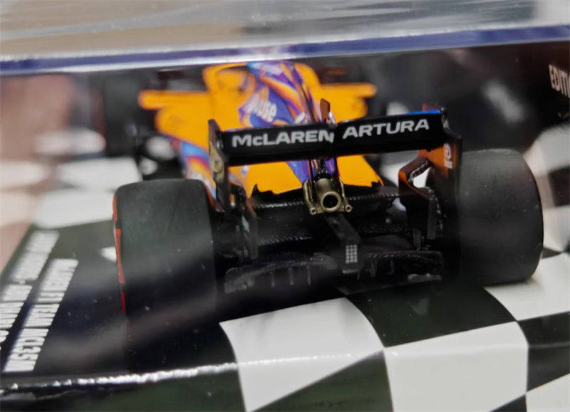 MINICHAMPS MCLAREN MCL35M ABU DHABI GP 2021 LTD 768PCS 1:43 Car Model view8