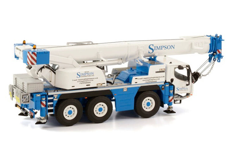WSI LIEBHERR LTM 1050 HUGH SIMPSON LTD crane 1/50 Truck Pre-built Model