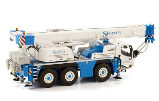 WSI LIEBHERR LTM 1050 HUGH SIMPSON LTD crane 1:50 Truck Pre-built Model