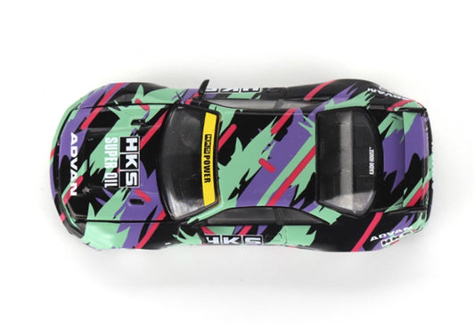 KaidoHouse x MiniGT Nissan Skyline GT-R R33 HKS V1 supercar 1:64 Car Pre-built Model view2