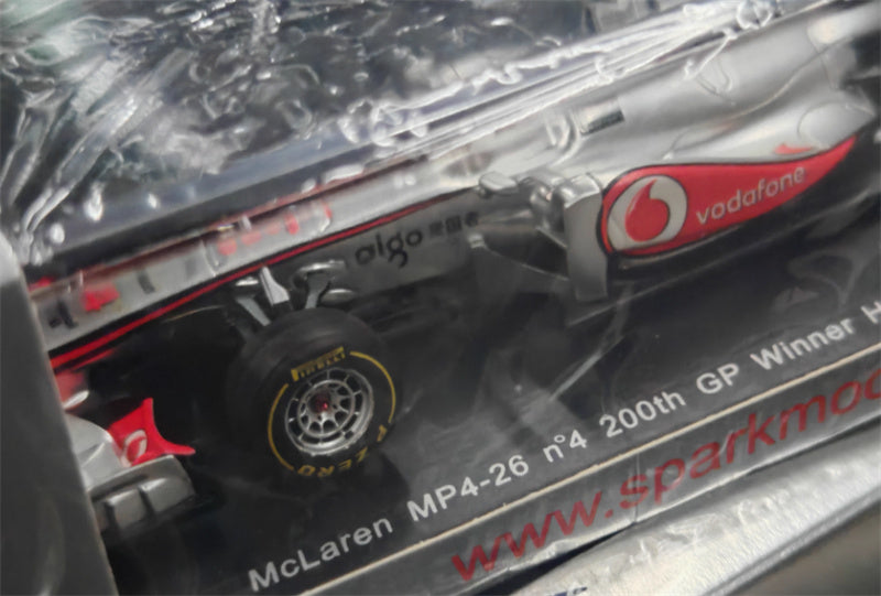 Spark McLaren MP4-26 #4 200th Winner Hungarian GP 2011 Jenson Button 1:43 Model view7