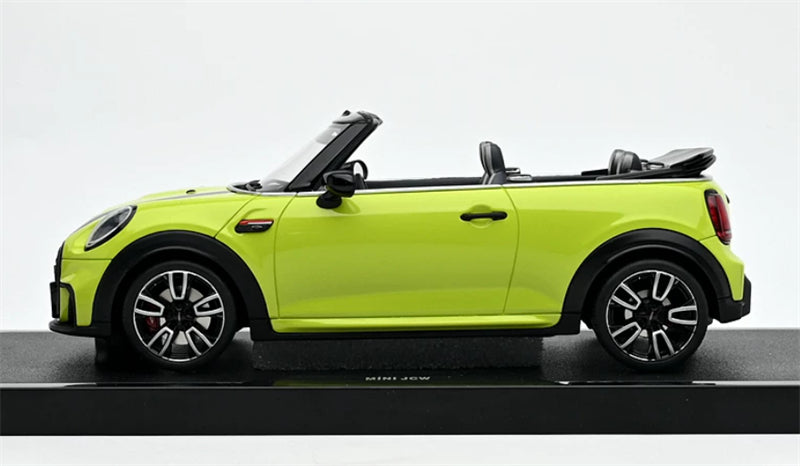 1:18 MINI COOPER JCW CABRIO ZESTY 2021 yellow OTTO Limited Edition Resin Model
