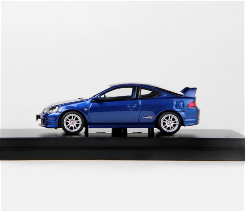 LCD-MODELS Honda Integra Type R DC5 Blue 1:64 car Pre-built Model view4