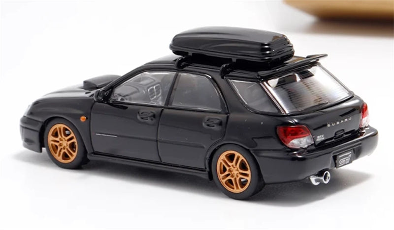 1:64 Subaru Impreza WRX STI 8th Generation Wagon  Black Furuya DIECAST Model