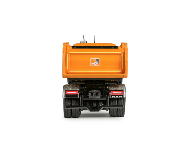 Conrad MEILLER three-way tipper on MAN TGS NN with low-loader trailer 1:50 Truck Pre-built Model