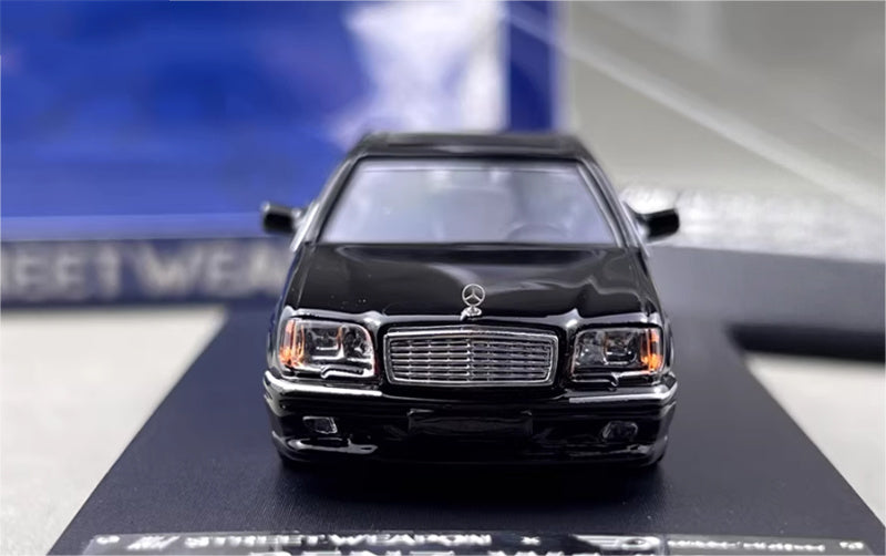 SW Mercedes Benz S600 W140 Black Limited Edition 499PCS ONLY 1:64 car Pre-built Model view5