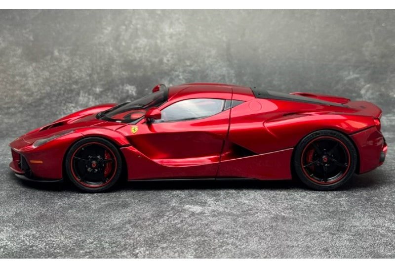 1:18 Ferrari LaFerrari  Hamilton Metallic Red BBR MODELS  DIECAST Model