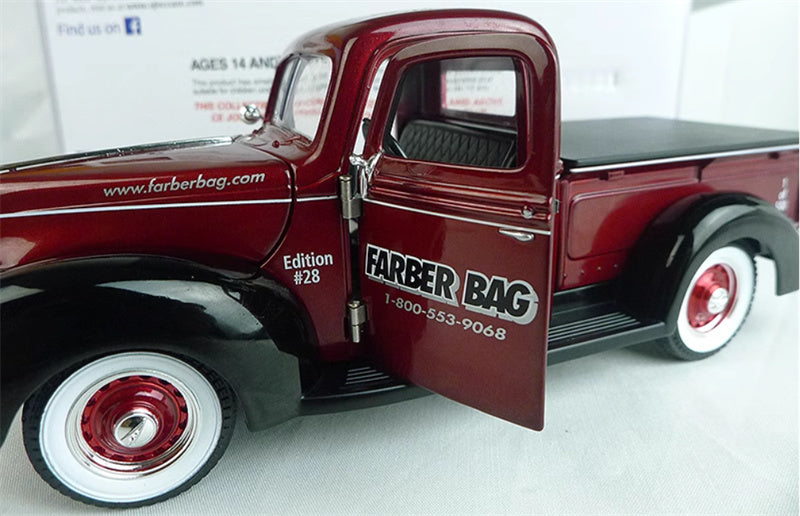 SpecCast Farber Bag 40d pickup truck golden red Limited Edition 500PCS ONLY 1:25 Truck Pre-built Model