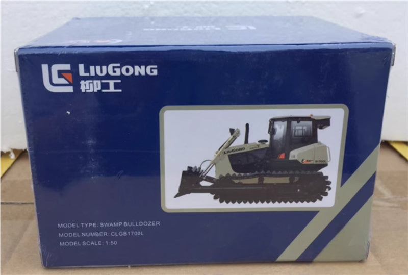 LIUGONG B170DL Swamp Machinery Bulldozer 60th Anniversary Memory Edition 1:50 Truck Pre-built Model