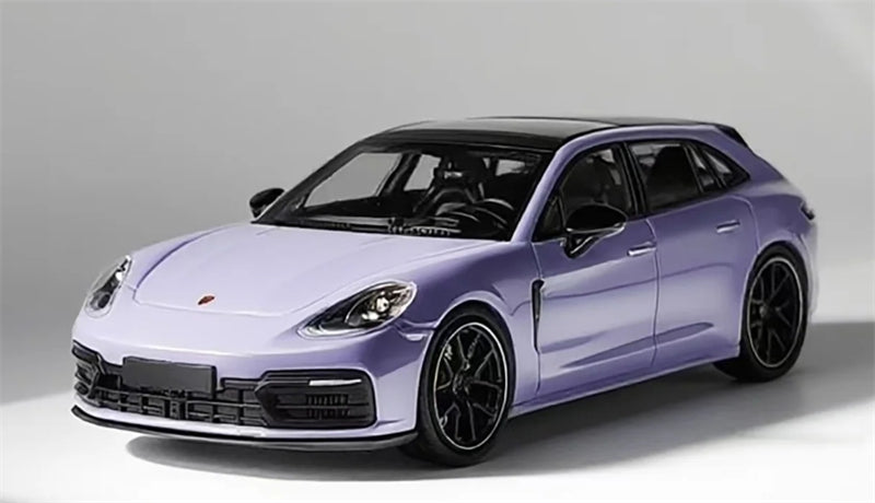 1:64 Porsche Panamera Travel version Limited Edition 599pcs ONLY  Lavender Purple Rhino Model DIECAST Model