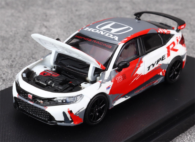 MOTORHELIX HONDA Civic Type R FL5 Racing TCR coating 1:64 Car Pre-built Model view6