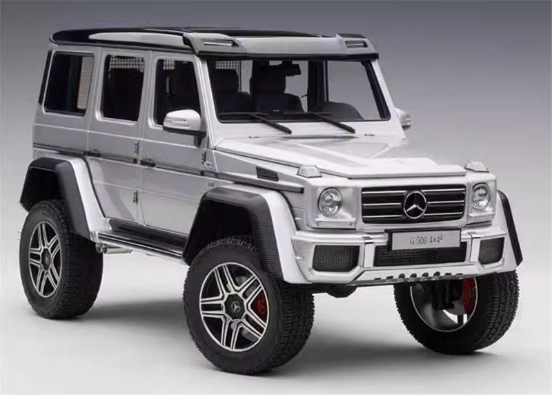 Autoart Mercedes Benz G 500 4×4² Silver 1/18 DIECAST CAR