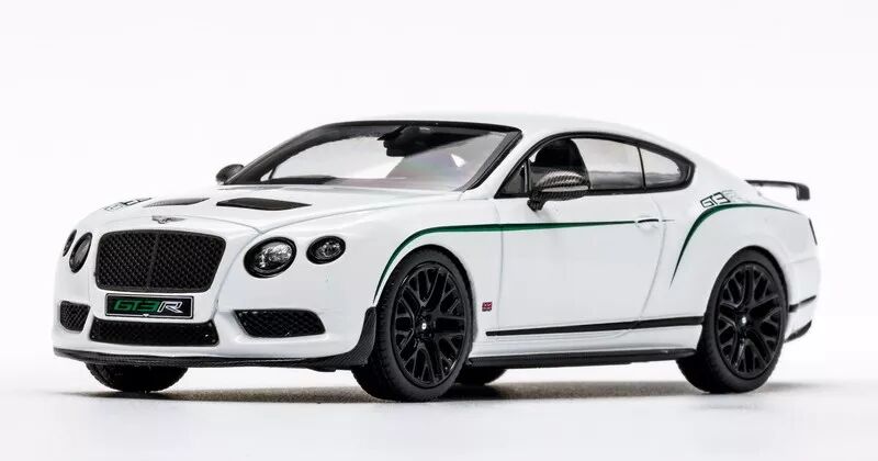 Almost Real AR 1:43 Bentley Continental GT3R Diecast Model White