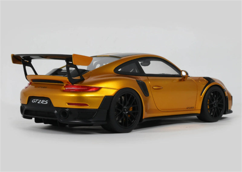 1:18 PORSCHE 911 (991.2) GT2 RS  Gold  GT SPIRIT w/ display box Limited Edition Resin Car Model