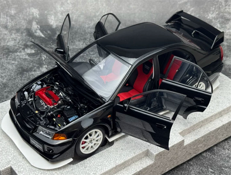 1:18 Mitsubishi Lancer Evolution VI (6.5) GSR T.M.E  Pyrenees Black MOTORHELIX Limited Edition 499PCS ONLY DIECAST Model