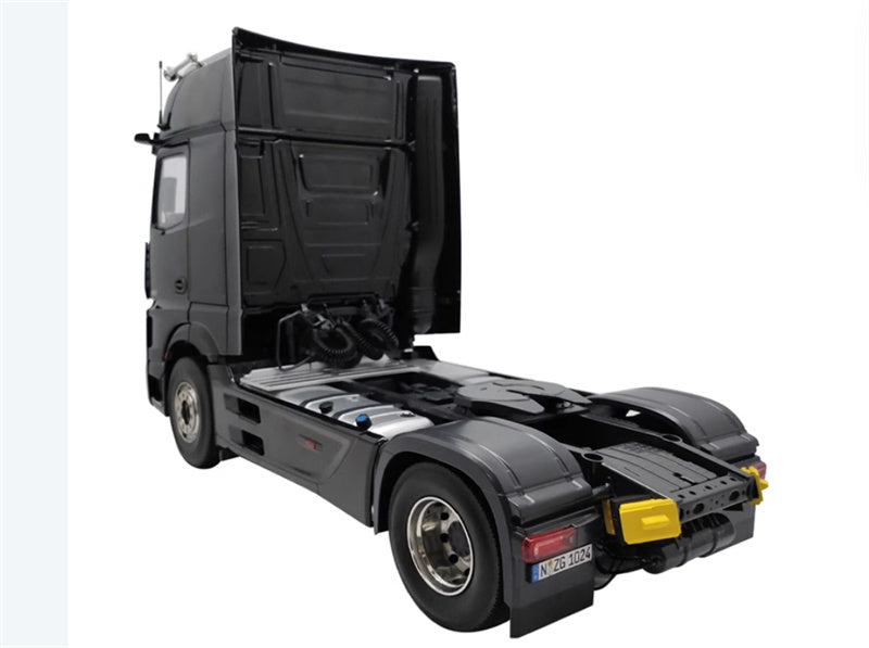 NZG Mercedes Benz Actros Lohr Black + double-layer trailer KIT 1:18 DIECAST Truck Lorry
