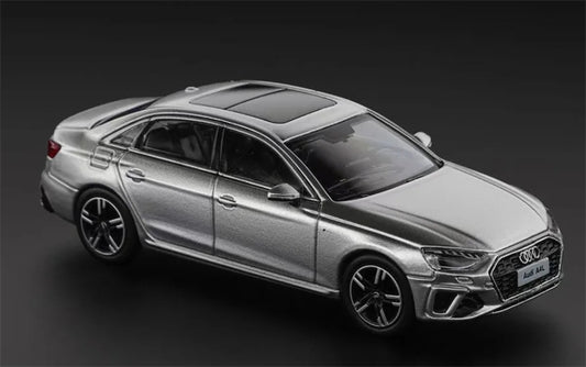 VAV AUDI A4L Silver Sedan 1:64 Car Pre-built Model