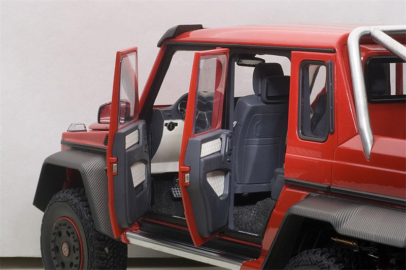 AUTOART MERCEDES BENZ G-CLASS G63 AMG 6X6 2013 Red 1/18 car Pre-a Model