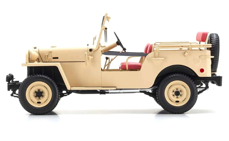 1:18 Toyota Land Cruiser BJ 4X4 1951  Beige KYOSHO  DIECAST Model