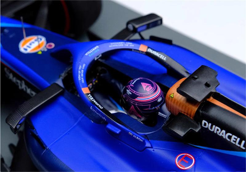 Spark Williams FW45 Racing 10th Place GP Bahrain 2023 #23 Albon 1:18 Resin car
