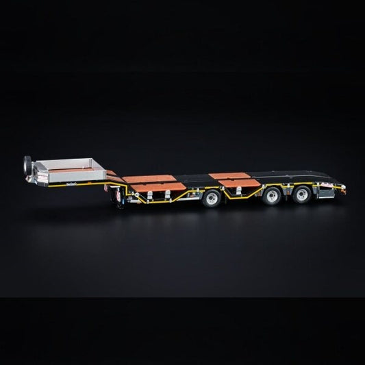 1:50   3 Axle Low Loader IMC  Black Diecast Model
