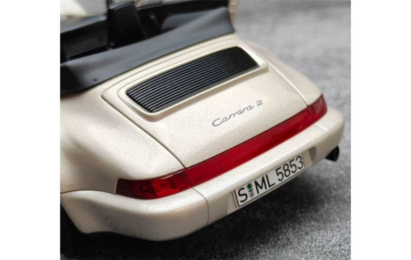 1:18 Porsche 911 Carrera 2 Turbo 1992 Champagne Gold NOREV convertible version DIECAST Model