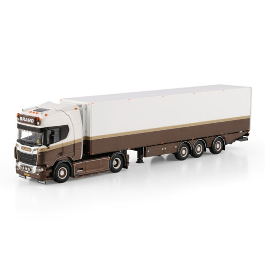 1:50 SCANIA BRAND R CR20H 4X2 TRIDEC REEFER TRAILER 3 AXLE WSI   Diecast Model