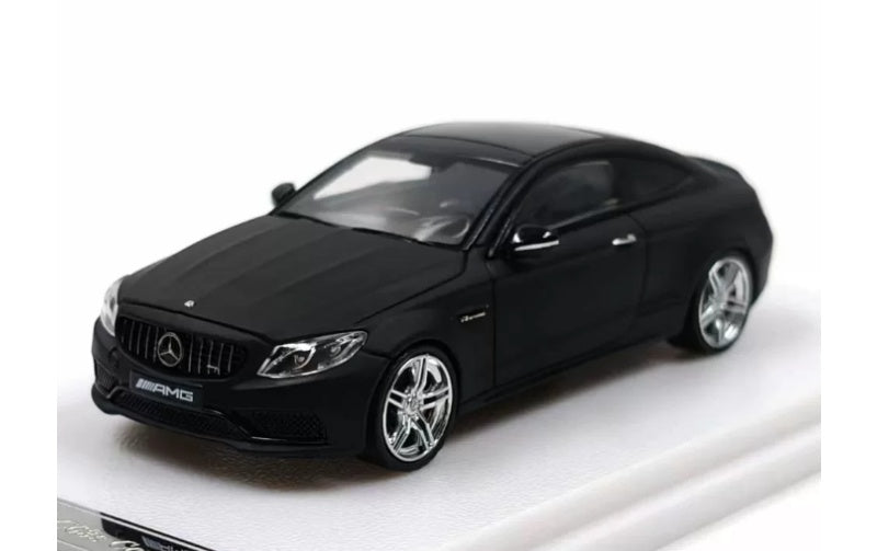1:64 Mercedes-Benz AMG C63s  Matte Black Warrior Howie Model   DIECAST Model