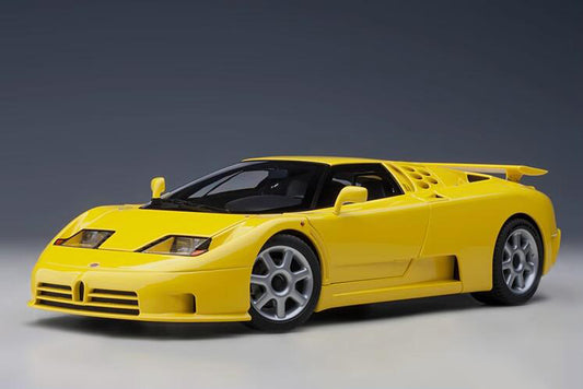 AUTOART BUGATTI EB110 SS yellow 1:18car Pre-a Model