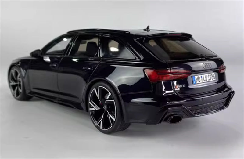 1:18 Audi ABT RS6 AVANT C8  purplish black  GT SPIRIT W/ roof box Limited Edition 888PCS ONLY Resin Car Model